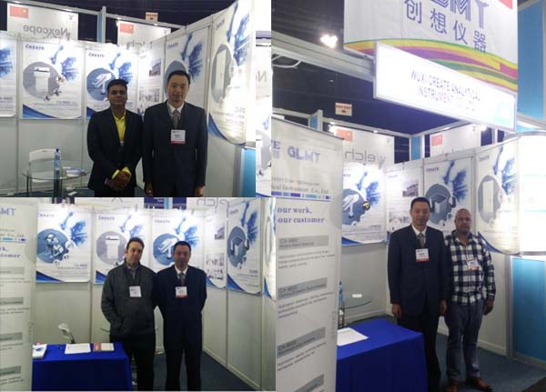 JIANGNAN.COM江南仪器“光谱分析仪”亮相2017南非实验室技术展